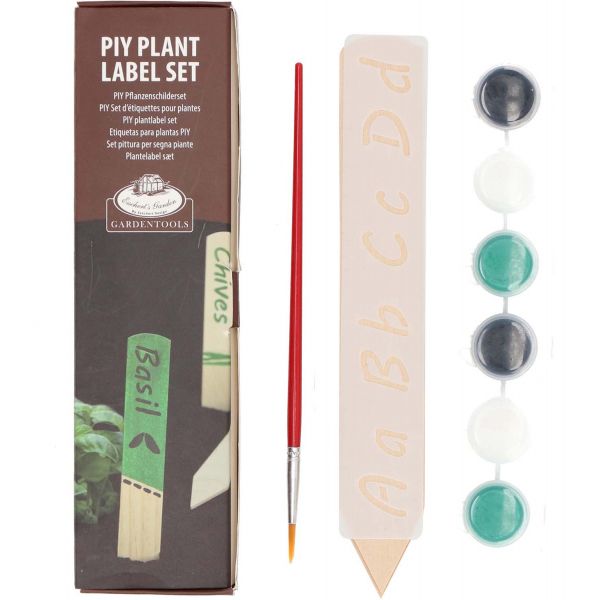 Set étiquettes potagères en bois DIY - 7,90