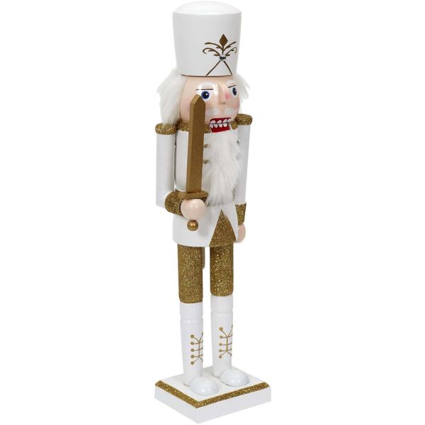 Set de 2 figurines en bois Casse noisettes 35,5 cm - 29,90