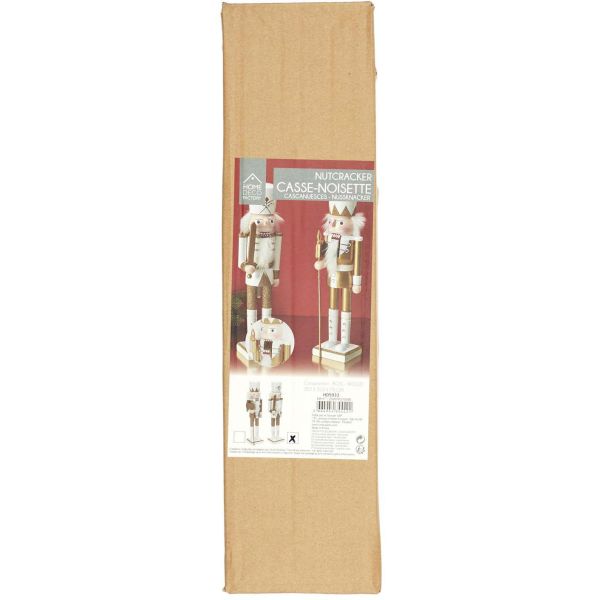 Set de 2 figurines en bois Casse noisettes 35,5 cm - 7