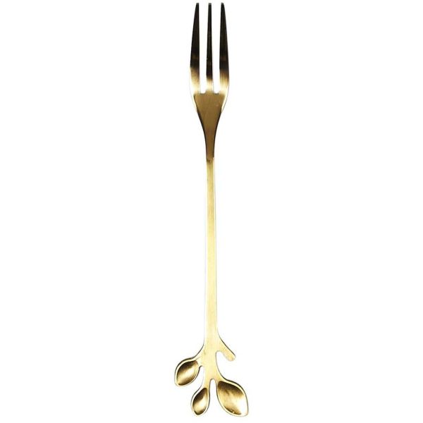 Set de 4 fourchettes à dessert en métal doré Royal - 5,90