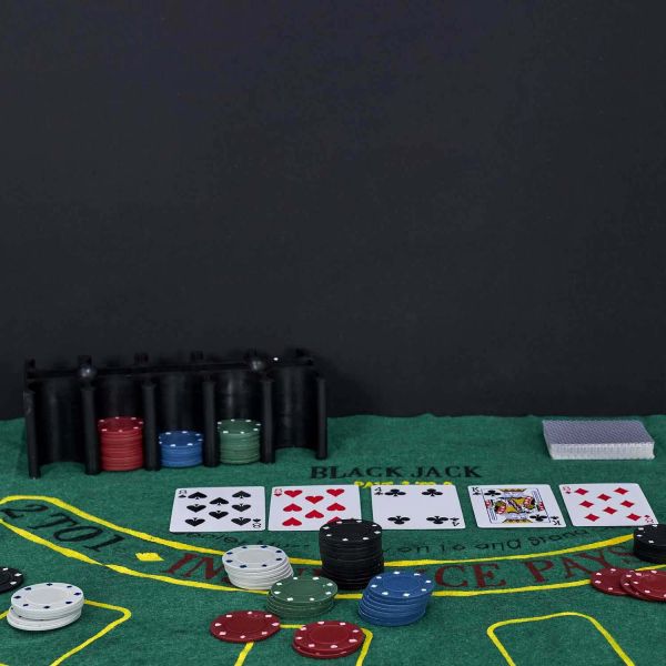 Set de jeu de poker 200 jetons - MISTER GADGET