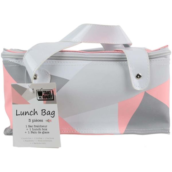 Set lunch bag avec boite de conservation 1.8 litres Chloé - CMP-4361