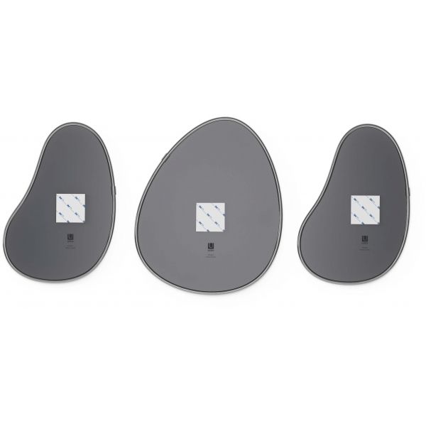 Set de 3 miroirs finition métallique Hubba - 48,90