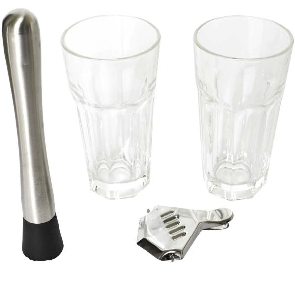 Set à mojito 2 verres et accessoires - CMP-4157