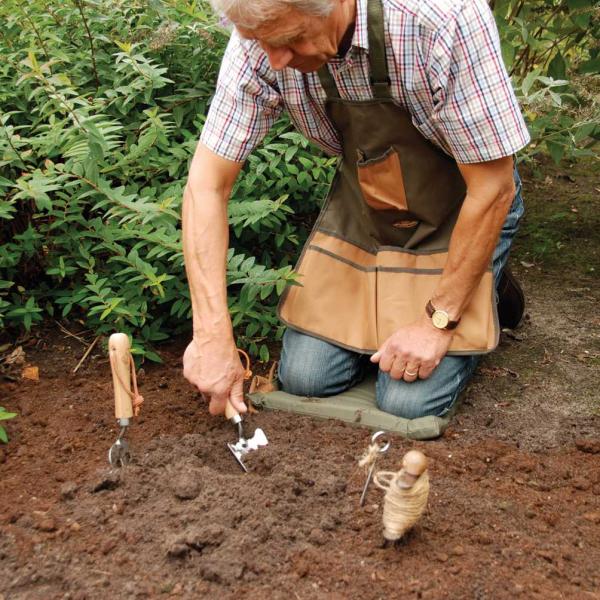 Set d'outils de jardin à main avec gants - 6