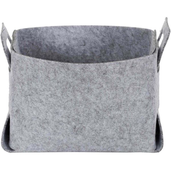 Set de 3 paniers de rangement pliable en feutrine - 19,90