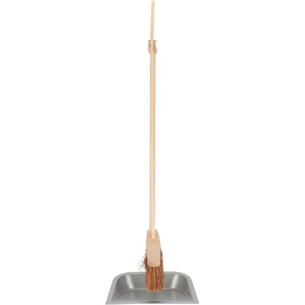Set pelle et balai en bois dde hêtre et acier - ESS-2030