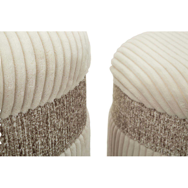 Set de 3 poufs coffre en MDF Curtain - 7