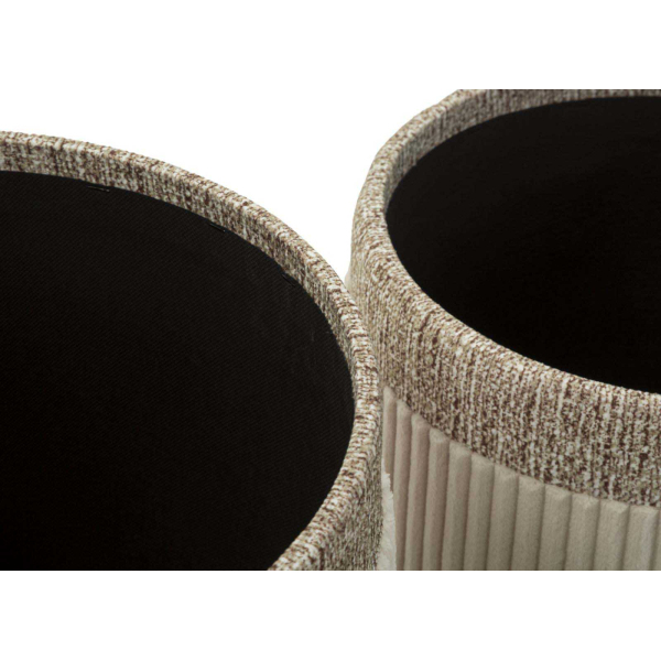 Set de 3 poufs coffre en MDF Curtain - 8