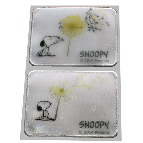 Set de 2 stickers réfléchissants Snoopy - SOFTREFLECTOR
