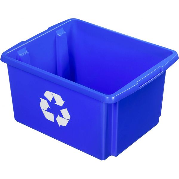 Set support en métal et caisses de recyclage Nesta - 59,90