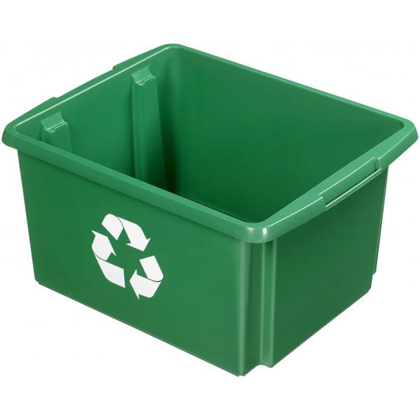 Set support en métal et caisses de recyclage Nesta - 5