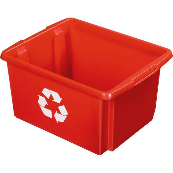 Set support en métal et caisses de recyclage Nesta - 6