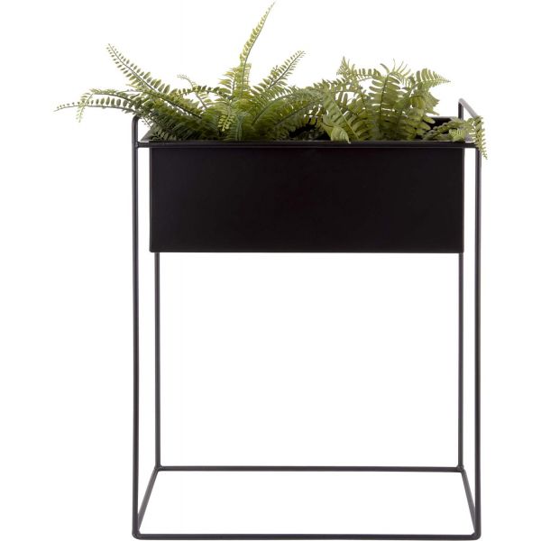 Set de 2 supports à plantes rectangulaires en métal Essence - PT
