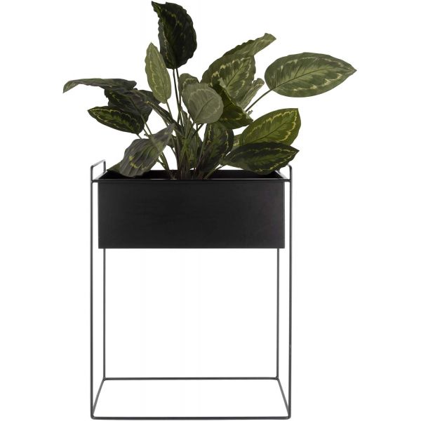 Set de 2 supports à plantes rectangulaires en métal Essence - 169