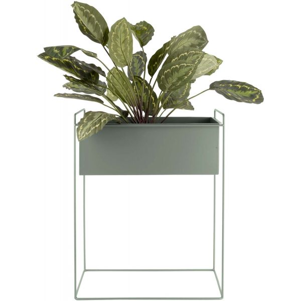 Set de 2 supports à plantes rectangulaires en métal Essence - PRE-0745