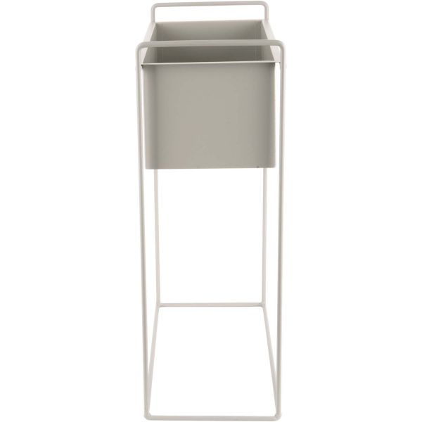 Set de 2 supports à plantes rectangulaires en métal Essence - PRE-0743