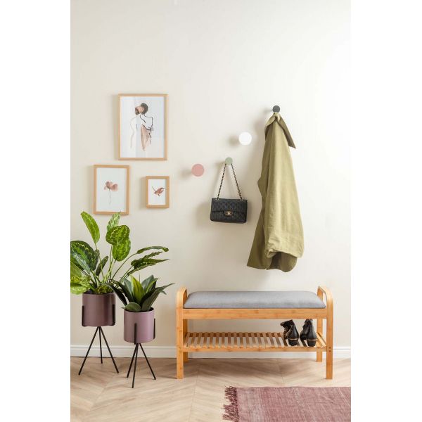 Set de 2 supports à plantes ronds Pedestal XL - 69,90