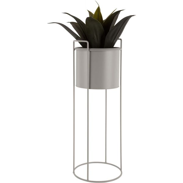 Set de 3 supports à plantes ronds en métal Essence - 5