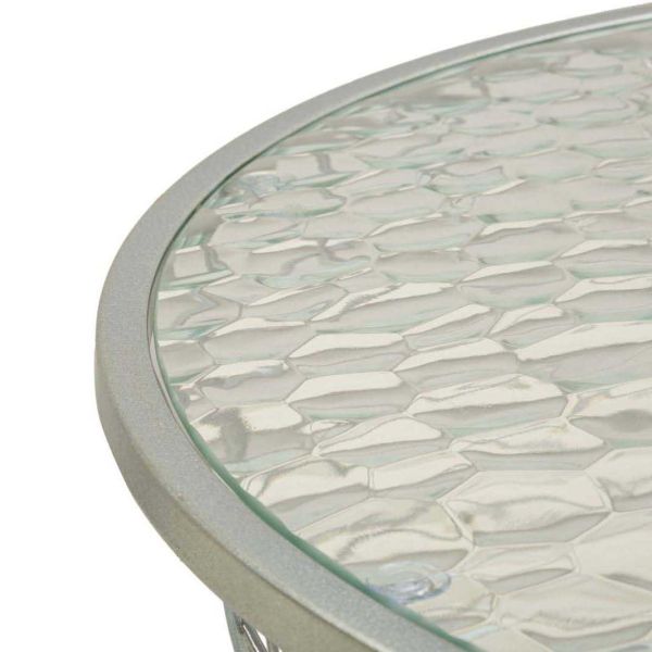Set table basse et 3 tables d'appoints en métal Noah - 6