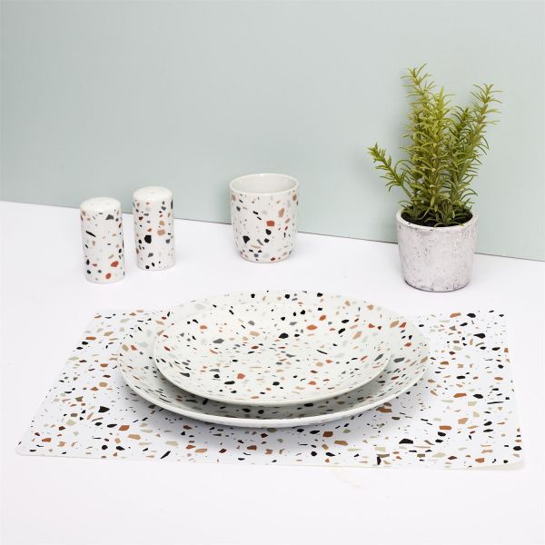 Set de table effet terrazzo 40 x 30 cm (Lot de 6) - 5