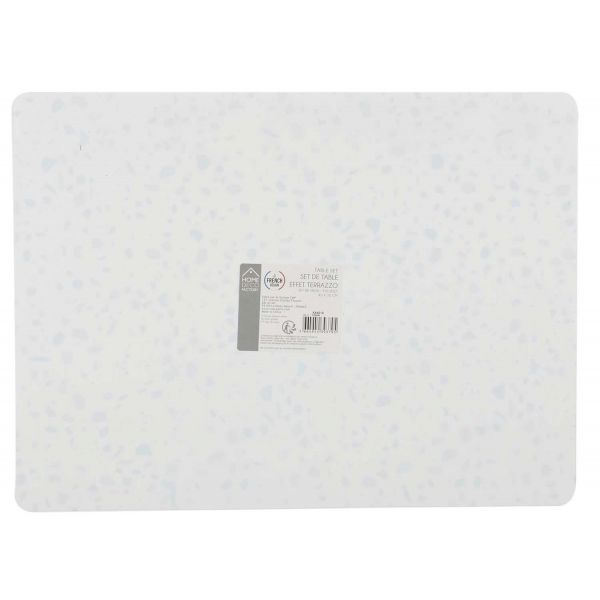 Set de table effet terrazzo 40 x 30 cm (Lot de 6) - 9,90