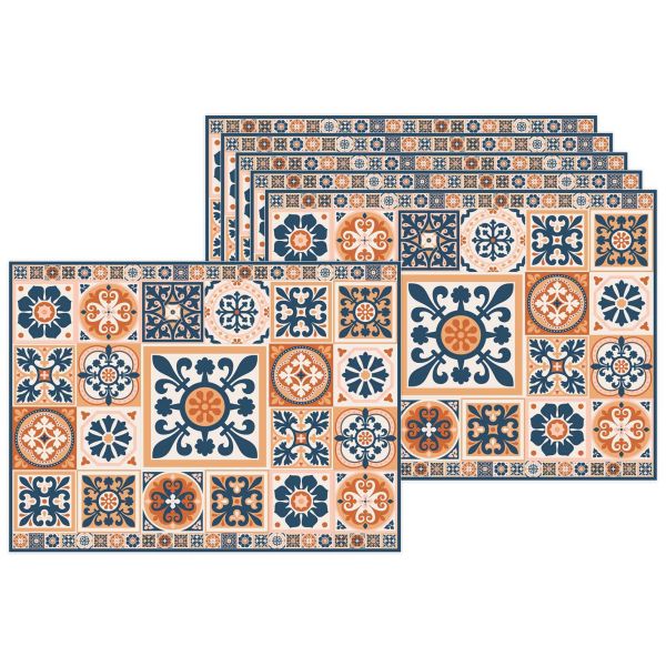 Set de table motifs carreaux de ciments 40 x 30 cm