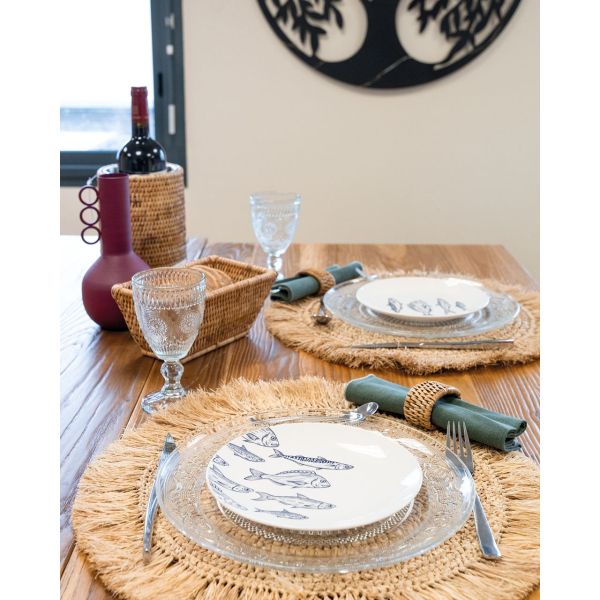 Set de table en raphia (Lot de 6) - 69,90