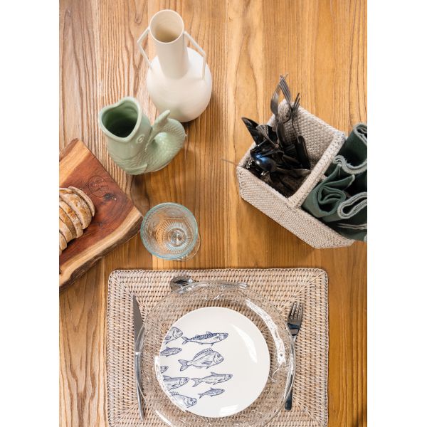 Set de table rectangulaire en rotin - AUBRY GASPARD