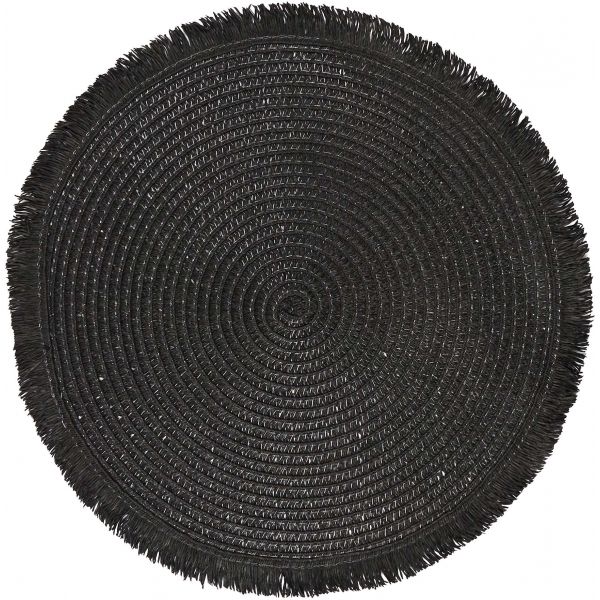 Set de table rond avec franges 38 cm - CMP-3771