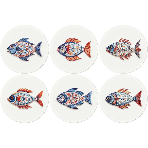 Set de table en vinyle 38 cm Fish
