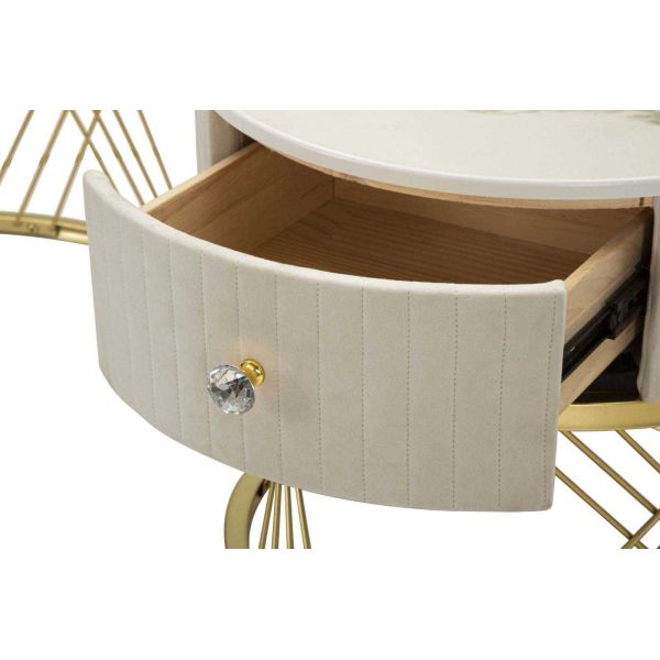 Set de 2 tables d'appoint gigognes en mdf Votix - 7