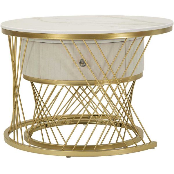 Set de 2 tables d'appoint gigognes en mdf Votix - 359