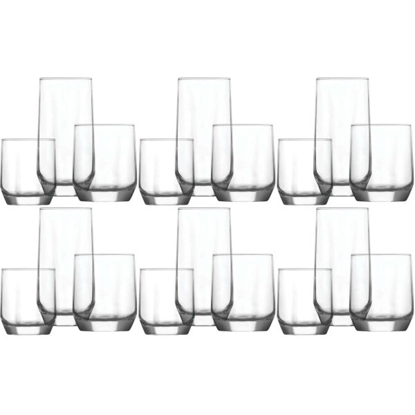 Set de 18 verres William