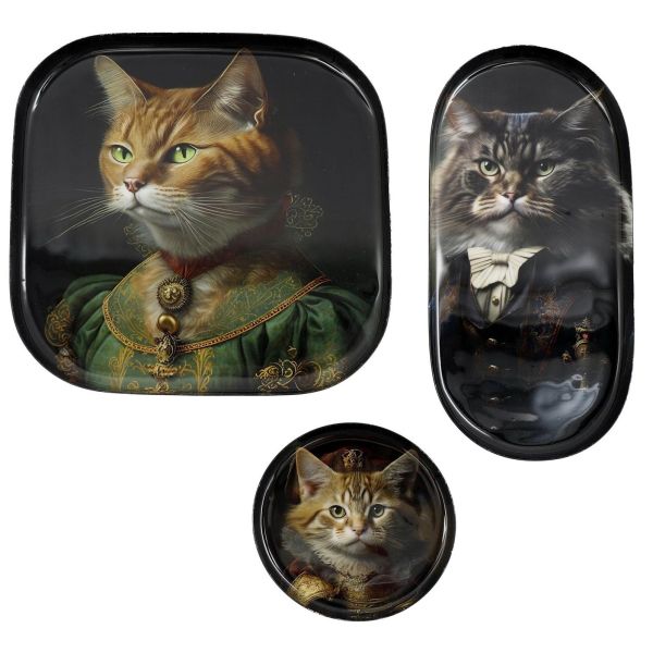 Set de 3 vide-poches en métal