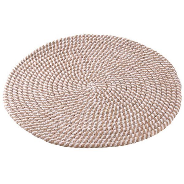 Set de table rond en jute (Lot de 6) - AUBRY GASPARD