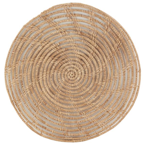 Sets de table ronds en palmier naturel (Lot de 6) - 39,90