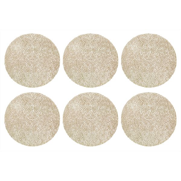 Sets de table en vinyle Fête (lot de 6)