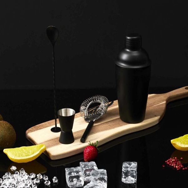 Shaker à cocktail en inox noir 62 cl - COOK CONCEPT