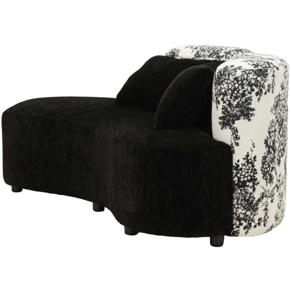 Sofa en tissu Oriental 160 x 86 x 67 cm - 5