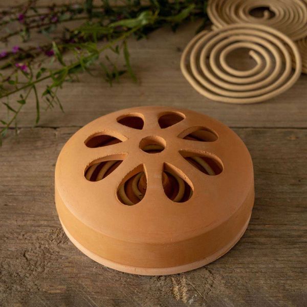 Spirales citronnelle en terre cuite - 5