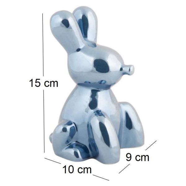 Statue en céramique Balloon Bunny - 6