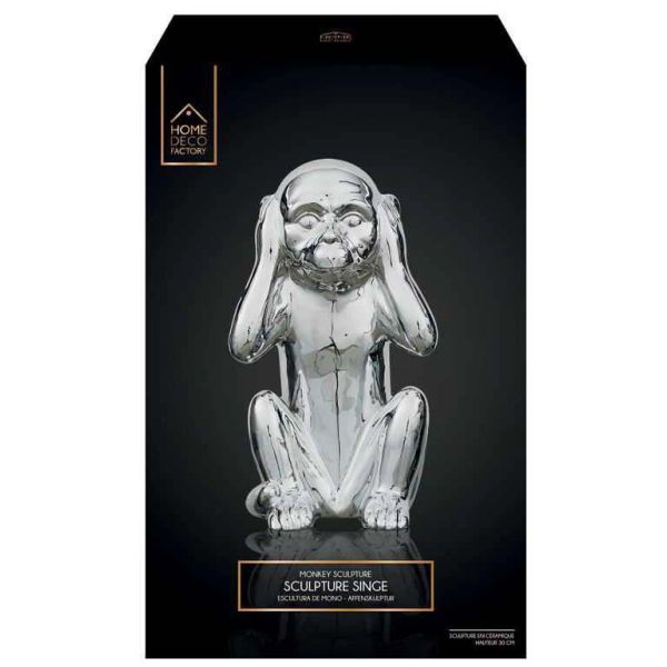 Statue en dolomite Singe 17 x 15 x 28 cm - 5