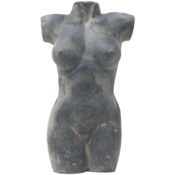 Statue en pierre reconstituée Torse Femme