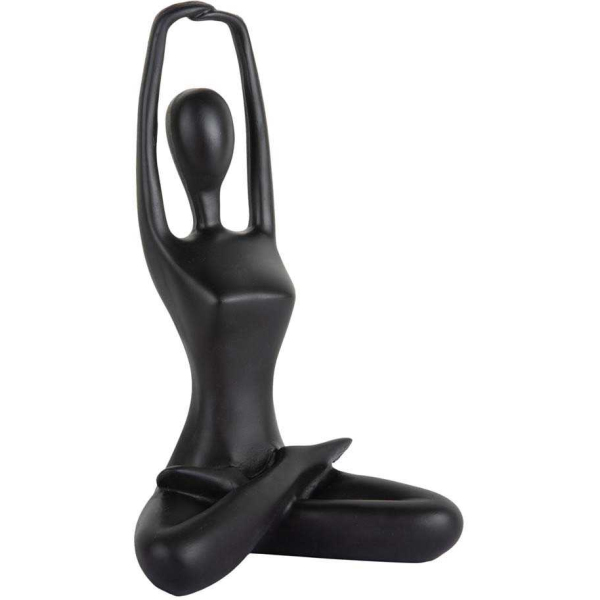 Statue en polyrésine Stretched Lotus - PRE-2116