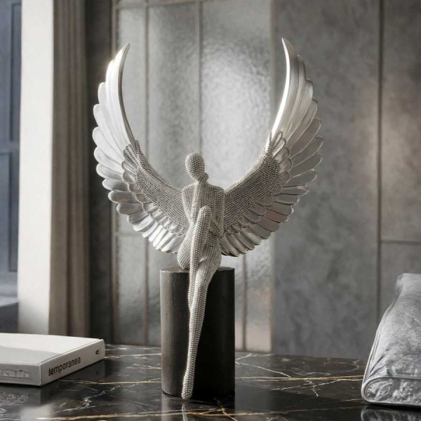 Statue en polyrésine ange Sparky - MAURO FERRETTI