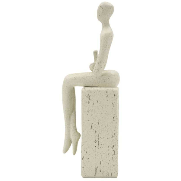 Statuette décorative en polyrésine Stons single 8.5 x 6.5 x 24 cm - 6