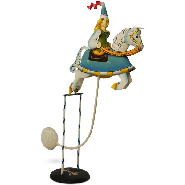 Statuette en fonte décorative 26 x 11 x 57 cm - Authentic models