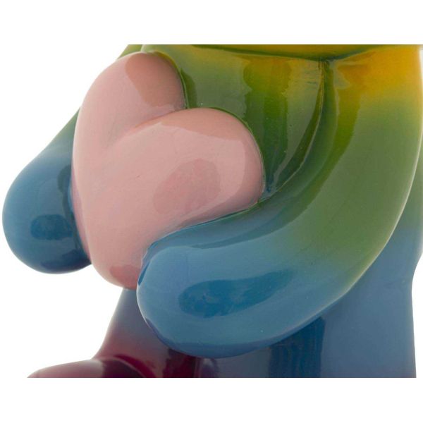 Statuette ourson en polyrésine Rainbow - 7