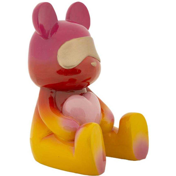 Statuette ourson en polyrésine Rainbow - 59,90